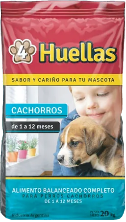 Bolsa de 4 Huellas Perros Cachorros